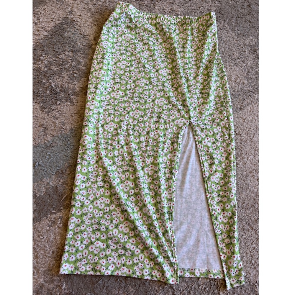 MIDI Skirt With Slit